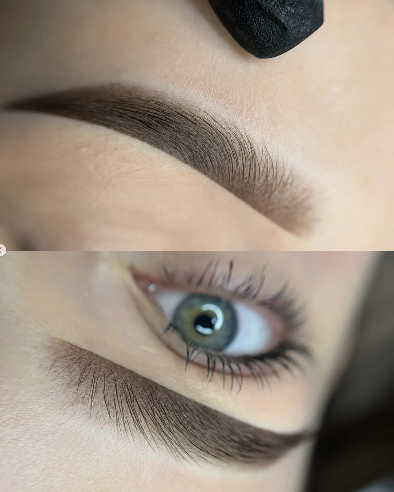 Do powder brows look fake?